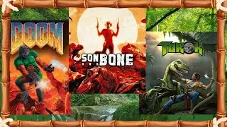 Son and Bone: Doom with dinosaurs meet Turok