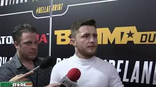 Bellator 187 Media Scrum with James Gallagher