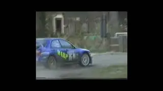 Leszek Kuzaj Subaru Impreza WRC action