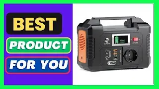 FlashFish E200 200W Portable Power Station, 151Wh Lithium Battery,