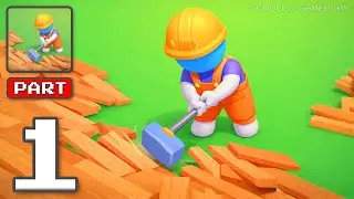 Renovation Empire - Gameplay Walkthrough Part 1 - Renovate Rule The City (iOS, Android)