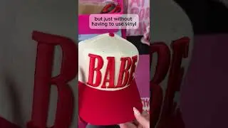 DIY Embroidered Puff Transfer Trucker Hat Tutorial | Trucker Hat Heat Press