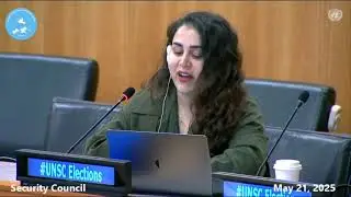Zagros Human Rights Center at the UN Security Council Briefing - May 21, 2025
