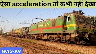 valsad #wag9h34002 with BTPN Wagons accelerate towards jaipur new terminal station khatipura