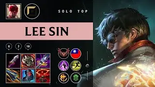 Lee Sin Top vs Vladimir - TW Grandmaster Patch 25.22