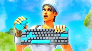 Razer huntsman mini | Glorious model D (Fortnite Gameplay)