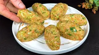 ✅ These Zucchini Cutlets will drive you crazy! The best & tastiest Zucchini Recipe without Meat!
