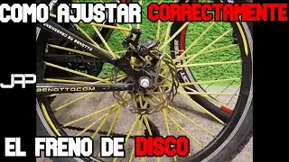 COMO AJUSTAR LOS FRENOS DE DISCO 