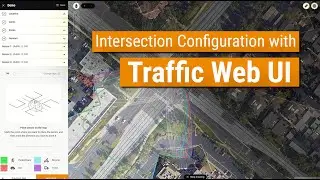 Traffic Web UI - simple & intuitive set-up software for intersection site planning and configuration