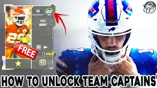 HOW TO UNLOCK & UPGRADE ALL 4 85 OVR TEAM CAPTAINS IN MADDEN 24 FAST! #MADDEN24