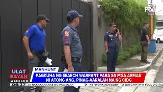 #UlatBayanWeekend | Isinasagawang manhunt kay Atong Ang, pinalawak pa ng PNP | ulat ni Ryan Lesigues
