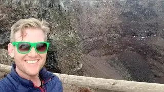 Hiking To The Top of MOUNT VESUVIUS Volcano