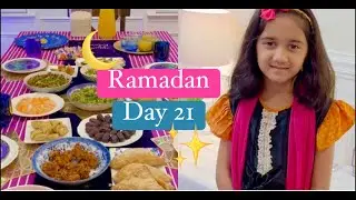Ramadan Day 21- Silent Iftar Vlog 2022 - Iftar Time - Party City Decor - Party City Ramadan 2022