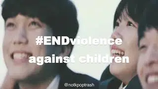BTS #ENDviolence Benefit Concert Mock Up