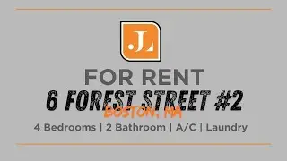 Rented: 6 Forest Street #2 Boston, MA 02119