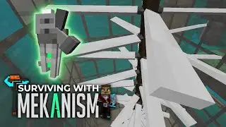 Industrial Turbine & Meka Tool! - Surviving With Mekanism! [Ep 11]