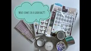 What Comes in a Sticker/Washi Grab Bag??? - Numerous Shops Shown!