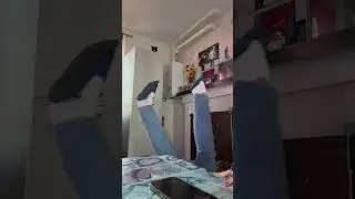 Man Falls as Chair Breaks - 1540281