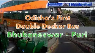 ଓଡିଶା ରେ ଚାଲିଲା ଡବଲ୍ ଡେକର ମୋ ବସ୍ | #2025 | Double Decker Mo Bus - Bhubaneswar to Puri | #trending