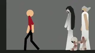 Slendrina Cellar 2 - Stick Nodes Horror Animation