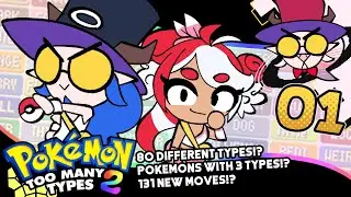 Potterzilla - Pokemon but there's 80 DIFFERENT TYPES?! (Pokemon Too Many Types 2 w/ Moone)