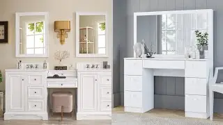 🏠 50+ Bathroom Makeup Vanity | Bathroom Makeup Vanity Cabinet Design and Decor Idea Pictures