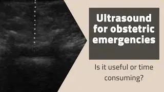 Ultrasound-assisted spinal anesthesia in obstetric emergencies: Is it useful or time-consuming?