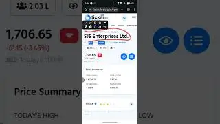SJS enterprise stock review | share review |analysis #stockreport #shorts#asteptowardsbrightfuture 