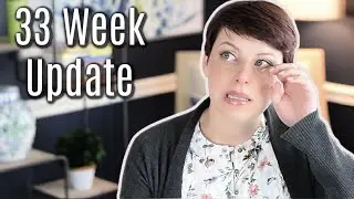 Real talk about anxiety. | 33 Week Pregnancy Update | JAKS Journey [CC]