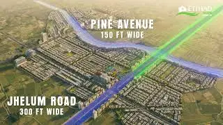 Etihad Town Phase 3 || Pine Avenue || Jehlum Road Commercials || Installment Plan #pineavenue 