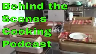 Behind the Scenes of a Cooking Podcast. How to set up a podcast