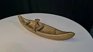 making a simple boat with clay | Clay modelling | Sculpting a boat 🛶