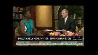 Practically Healthy Book w/ Dr. Tursh&aacute; Hamilton on WWL TV New Orleans, La