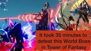 Abyssant: Harrah - New World Boss | Tower of Fantasy ✨