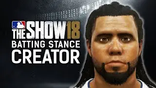 MLB The Show 18 - New Batting Stance Creator And Player Customization Updates