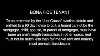 Bona Fide Tenant: Terms & Definitions