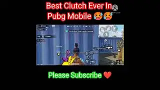 Best 1v4 Clutch Ever In Pubg Mobile😱 | Google Baba Gaming