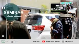 Momen Seminar Tiga Cicit Syaikhona Kholil Bangkalan di Temboro