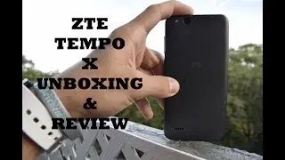 Распаковка и обзор ZTE Tempo X