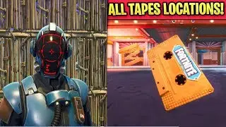 FORTNITE VISITOR RECORDING TAPE LOCATIONS