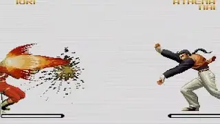 KOF 2002 PLUS:🔥Que tiro foi esse? 😲🔥 #retro #challenge #memes #kof #tournament #gameplay