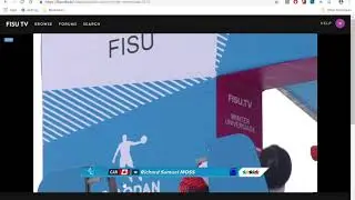 Richard Moss Snowboard  PGS Universiade Run 1