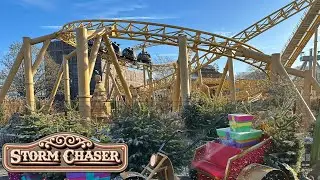 Storm Chaser on ride POV | 4K | Paultons Park, UK
