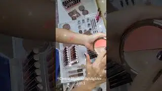 2-in 1 Creme Blush+ Highlighter ម៉ាក girlactik with Vitamin E