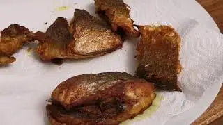 Sri-Lankan fried fish curry (fran&ccedil;ais) / recette de curry au poisson frit