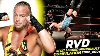 Wwe RVD Split Legged Moonsalt Compilation  2002_2006