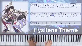 🎻Hysilens Song - Frozen Tides (Piano Cover with Sheet Music) || Honkai: Star Rail 3.5 OST