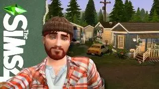 Realistic Trailer Park | Cozy Speed Build | The Sims 4: For Rent (No CC)