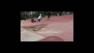 Russian Horse Jump with Elastics (Powerfull Plyometric Jumping Lunge Exercise, Track & Field)