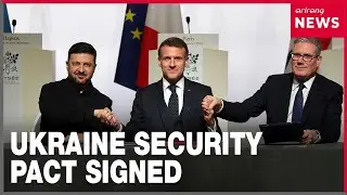 Ukraine&rsquo;s allies sign pact to deploy multinational peacekeeping force